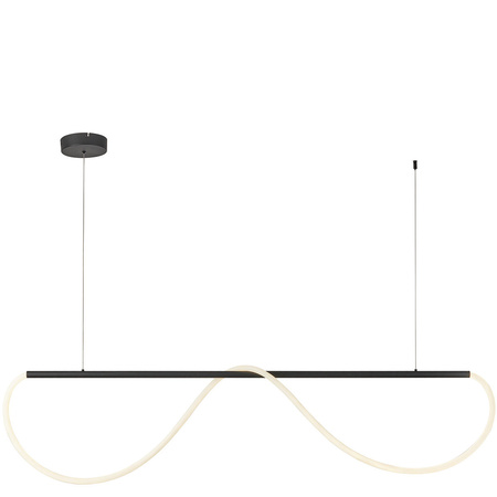 Lampa wisząca Meleca M czarna LED CCT Light Prestige LP-2345/1P M BK