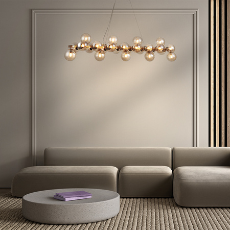Lampa wisząca DALLAS Maytoni złota MOD547PL-25G