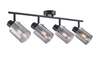 Lampa sufitowa SARDO Italux SPL-5581-4-BK-SG