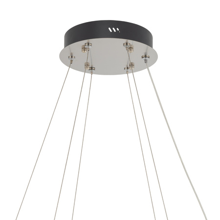 Lampa wisząca kryształowy ring 80cm 3000K LUXORA LED Nowodvorski 11706
