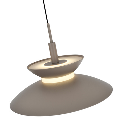 Lampa wisząca trójka prosta Gubbio kaszmirowa Aviano Lighting 7060-313