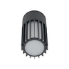 Oprawa sufitowa, tuba zewnętrzna 1xE27 RIBO GRAY LAMPA SUFITOWA IP54 Tk Lighting 11508