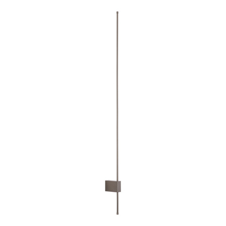 Brązowy liniowy kinkiet 114cm podświetlający ściane LIXA BROWN LED 3000K 18W Tk Lighting 18300