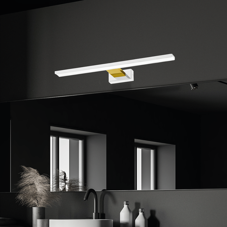 Kinkiet SHINE LED z dodatkiem złota Milagro ML7884