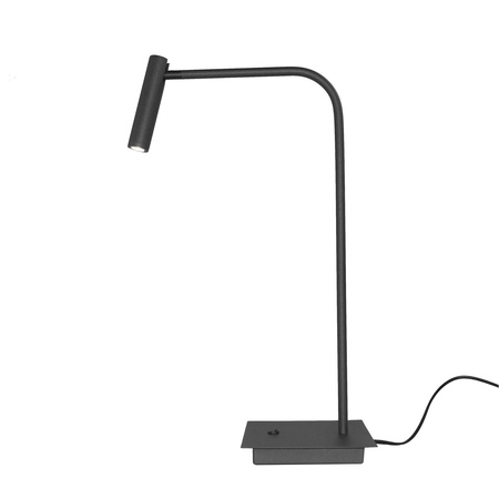 Minimalistyczna lampka stołowa FLER TABLE BK AZZARDO AZ6211