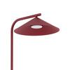 Lampa podłogowa metalowa w kolorze burgund 1XGX53 LED 3000K LUME BURGUND Tk Lighting 16214