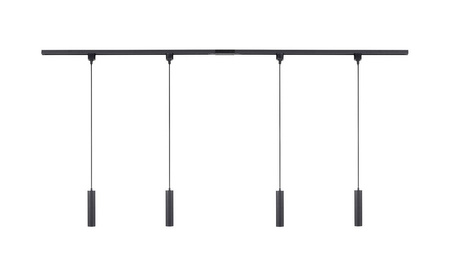 System szynowy LED GU10 18W czarny TARIK Leuchten Direkt 11718-18