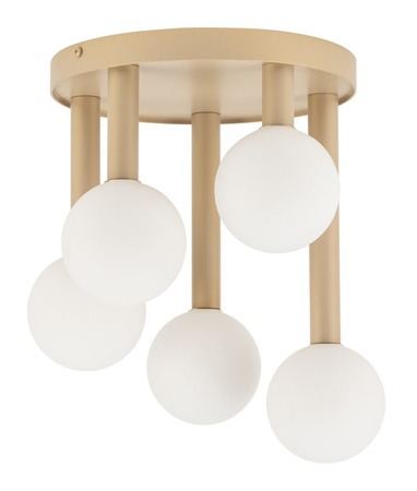 Perla 5 plafon złoty beż Sigma 33604