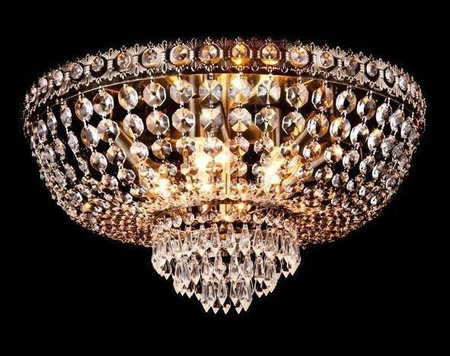 Lampa sufitowa kryształowa CASABLANCA 9 EuroStar 3148/9
