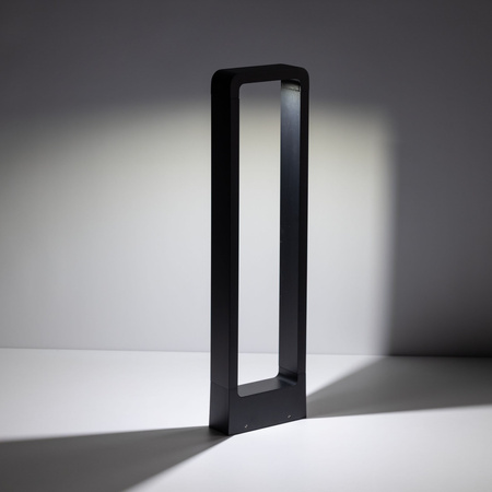 Lampa ogrodowa stojąca czarna ramka 60cm LED 3000K ARIUS M BLACK IP54 Tk Lighting 19000