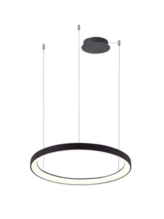 Lampa wisząca AGNES czarna 78cm LED AZzardo AZ5022 sterowana pilotem