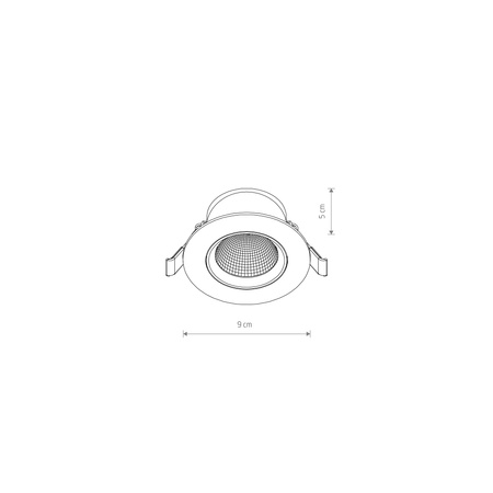 Oprawa podtynkowa EGINA LED 5W Nowodvorski 10548