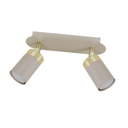 Lampa sufitowa JOKER CASHMERE/GOLD 2xGU10 Milagro MLP2329