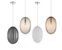 Lampa wisząca PARLO plisowana Italux PND-8112-1B - kolor do wyboru