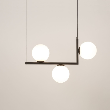 Lampa wisząca ANDY 3 czarna Sigma 33609