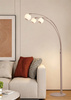 Lampa podłogowa trójka Luberon kaszmirowa Aviano Lighting 3051-313