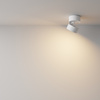 Biała natynkowa tuba regulowana o średnicy 8,5cm LED 3000K Onda C024CL-12W3K-W-1 Maytoni