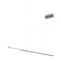 Mosiężna lampa wisząca liniowa LED Halo MOD005PL-L48BSK Maytoni