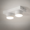 Dwupunktowa biała lampa sufitowa BRIX WHITE 2xGX53 Tk Lighting 11295
