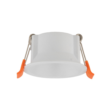 Białe okrągłe oczko podtynkowe 6,5cm 1xGU10 RIVO WHITE Tk Lighting 11473