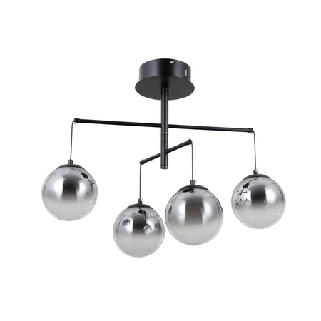 Lampa wisząca Velada LED Italux PND-34381-4-BK
