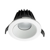 Okrągła biała oprawa podtynkowa LED 3000K IP54 Italux DG-090C/WK-WW/50