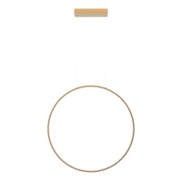 Lampa wisząca Mirror S złota IP44 LED CCT Light Prestige LP-999/1P S GD CCT