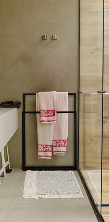 Podwójny wieszak łazienkowy KS-10 WIESZAK TOWEL II z serii KAJA HOME