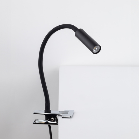 LAGOS BLACK KINKIET KLIPS 1  TK Lighting 16025