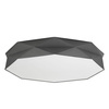 Lampa sufitowa, plafon KANTOOR NEW grafit 88cm TK Lighting 4223