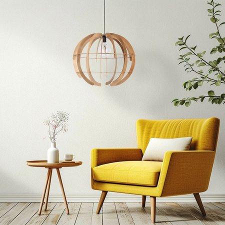 Lampa wisząca VENUS WOOD L 63 cm TK Lighting 6888