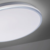 Lampa sufitowa plafon chromowany do łazienki 49cm IP44 ISABELL LED 3000K Just Light 14844-17
