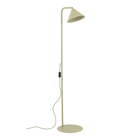 Lampa stojąca ze stożkowym kloszem w kolorze pistacjowym 1xE14 CONO PISTACIO Tk Lighting 16205