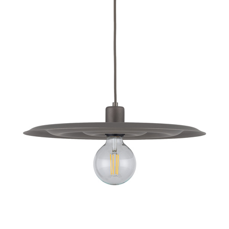 Lampa wisząca pojedyńcza w odcieniu brązu ONDA NEW BROWN 1xE27 Tk Lighting 11408