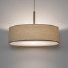 Lampa wisząca do sypialni z kremowym kloszem 65cm SANTANA  L Nowodvorski 11653