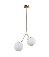 Lampa wisząca CASERTA brąz antyczny Italux PND-33245-2