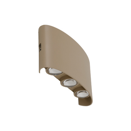 Kinkiet elewacyjny LED 3000K w kolorze bezowym ARROW BEIGE IP54 Tk Lighting 18326