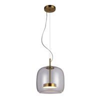 Lampa wisząca Caste LED 3000K Italux PND-17760A-BRSS-CL