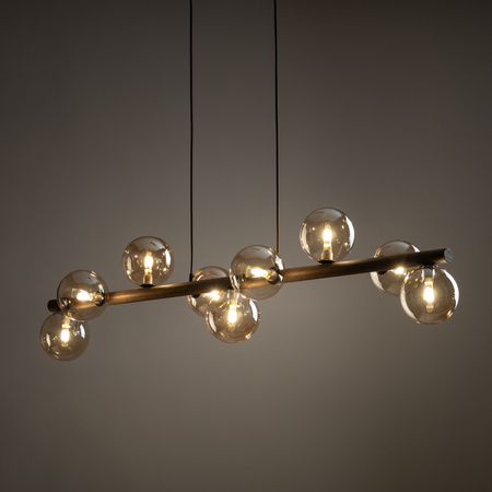 Lampa wisząca ESTERA WOOD ORZECH BURSZTYN 9XG9 Tk Lighting 11097