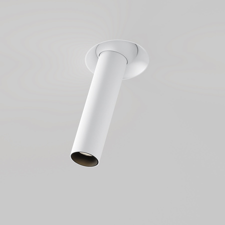 Podtynkowa wysuwana cienka biała tuba LED 3000K Focus T C140TRS-L200-7W3K-W Maytoni