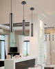 Lampa wisząca TUBO 1 BLACK/CHROM AZzardo AZ1236