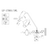 Kinkiet z wysięgnikiem Futuro czarny 1xGU10 Light Prestige LP-17001/1WL BK