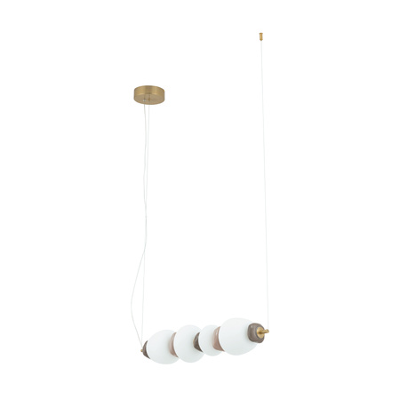 Podłużna lampa wisząca z ceramiki i szkła w stylu Art Deco CERAMIC LED Nowodvorski 11700