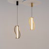 Złota druciana lampa wisząca LED 3000K Shadows of the past MOD263PL-L20BS3K Maytoni