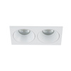 Podwójne oczko wpuszczane białe IP65 PRISMA DUO WHITE 2xGU10 Tk Lighting 10580