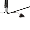 Lampa wisząca Davis trójramienna industrialna w kolorze czarnym 3xE27 Italux MDE610-3