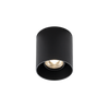 Czarna tuba sufitowa o średnicy 9cm LED 3000K Maxlight C0281 BigFix