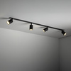 NEX BLACK 4XGU10 LAMPA SUFITOWA PODTYNKOWA TK Lighting 10801
