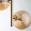 ESTERA GOLD LAMPA WISZĄCA 3  TK Lighting 4838