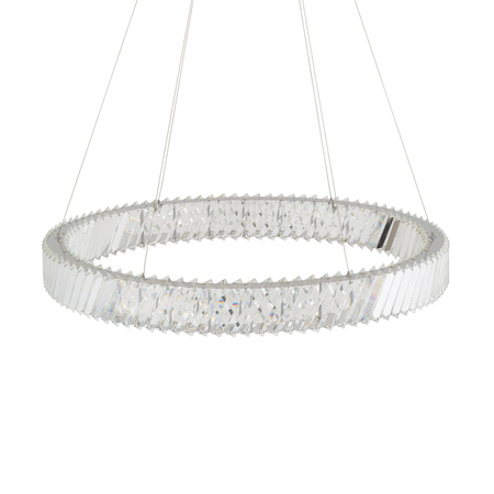 Lampa wisząca kryształowy ring 80cm 3000K LUXORA LED Nowodvorski 11706